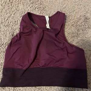 LULULEMON high neck sports bra